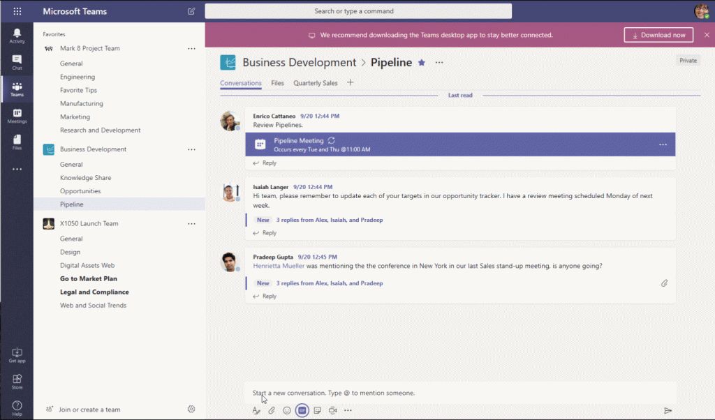 Data Science Tools: Microsoft Teams